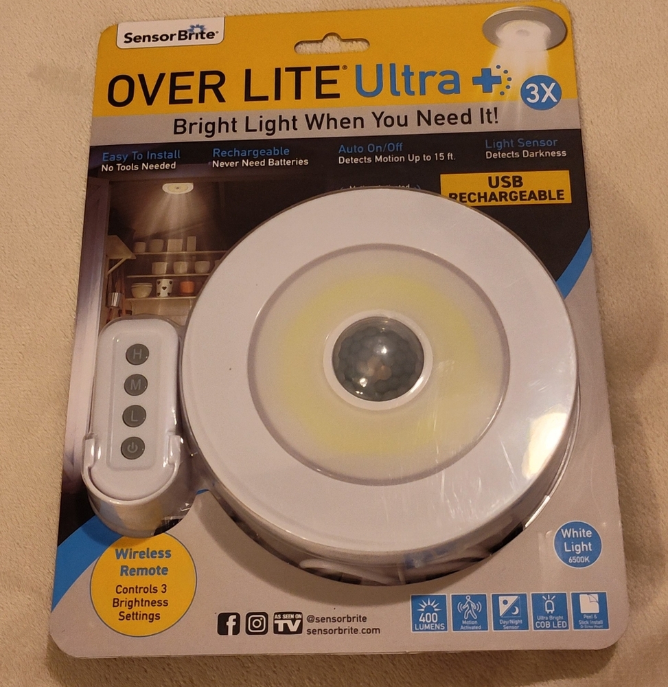 NEW! Sensor Bright Over Light Ultra